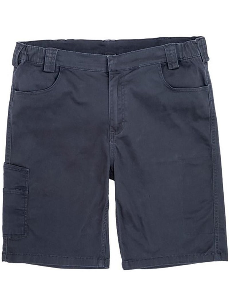 Mens workguard slim chino shorts - result Bleu marine - Kiabi