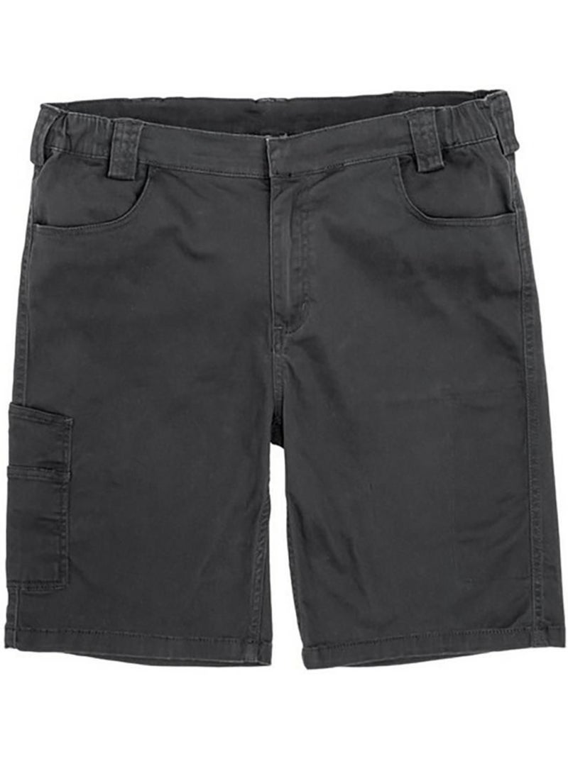 Mens workguard slim chino shorts - result Noir - Kiabi
