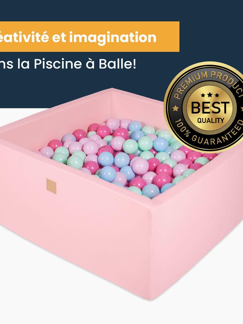 Lot De 50 Balles De Piscine Pastel 5,5 Cm – PE Résistant