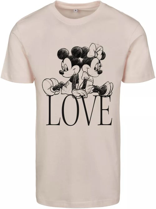 MerchCode - T-shirt motif/style Disney MINNIE LOVES MICKEY (Mickey Mouse, Minnie Mouse) - Kiabi MerchCode - T-shirt motif/style Disney MINNIE LOVES MICKEY (Mickey Mouse, Minnie Mouse) - Kiabi
