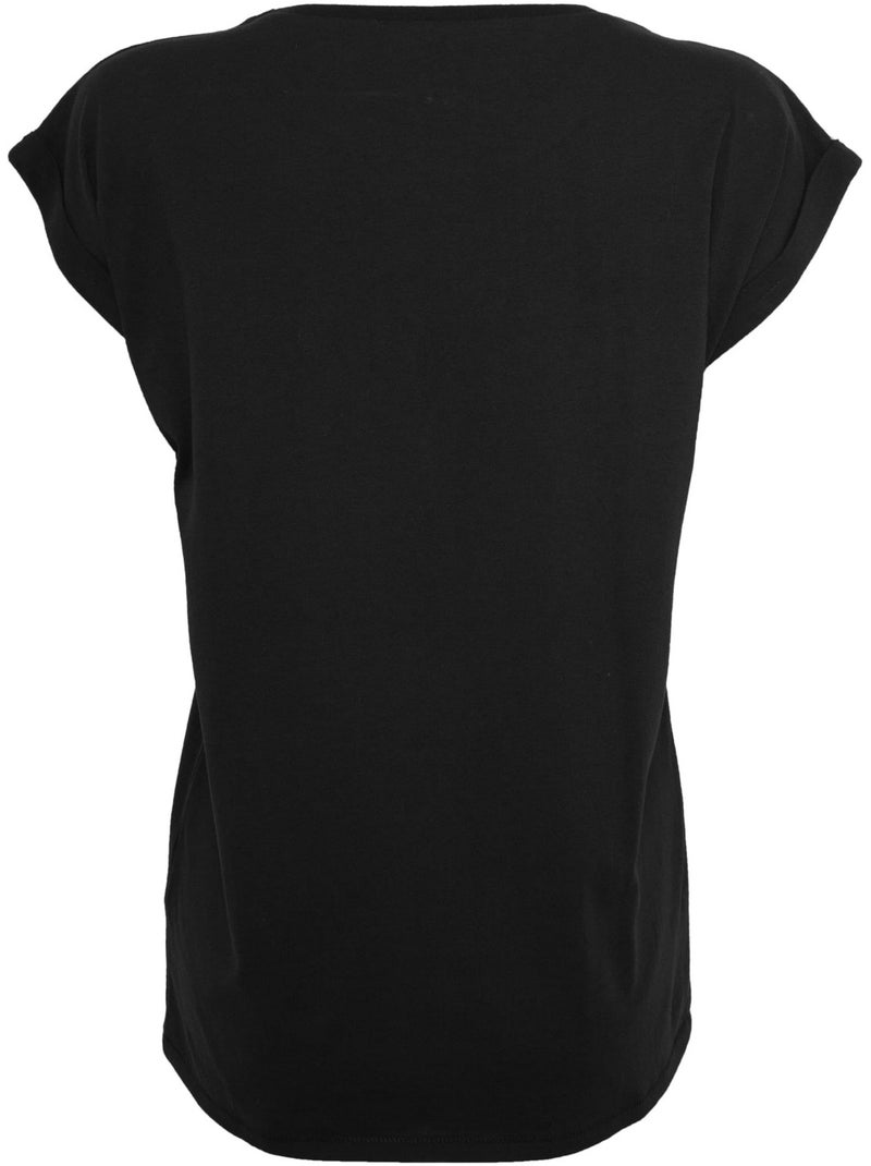 MerchCode - T-shirt motif/style The Rolling Stones Noir - Kiabi