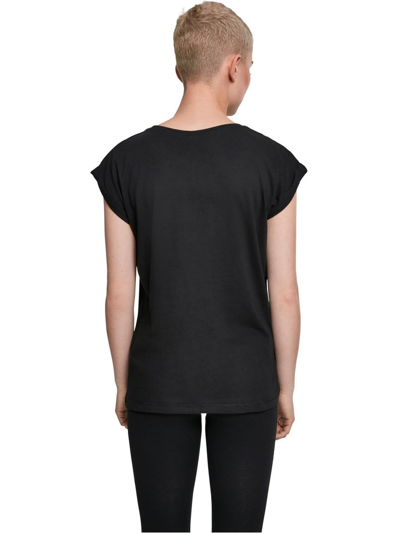 MerchCode - T-shirt motif/style The Rolling Stones Noir - Kiabi