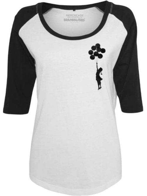 MerchCode - T-shirt Raglan GRAFFITI BALLOONS - Kiabi MerchCode - T-shirt Raglan GRAFFITI BALLOONS - Kiabi