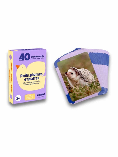 Mes 40 premiers mots: Animaux - Kiabi