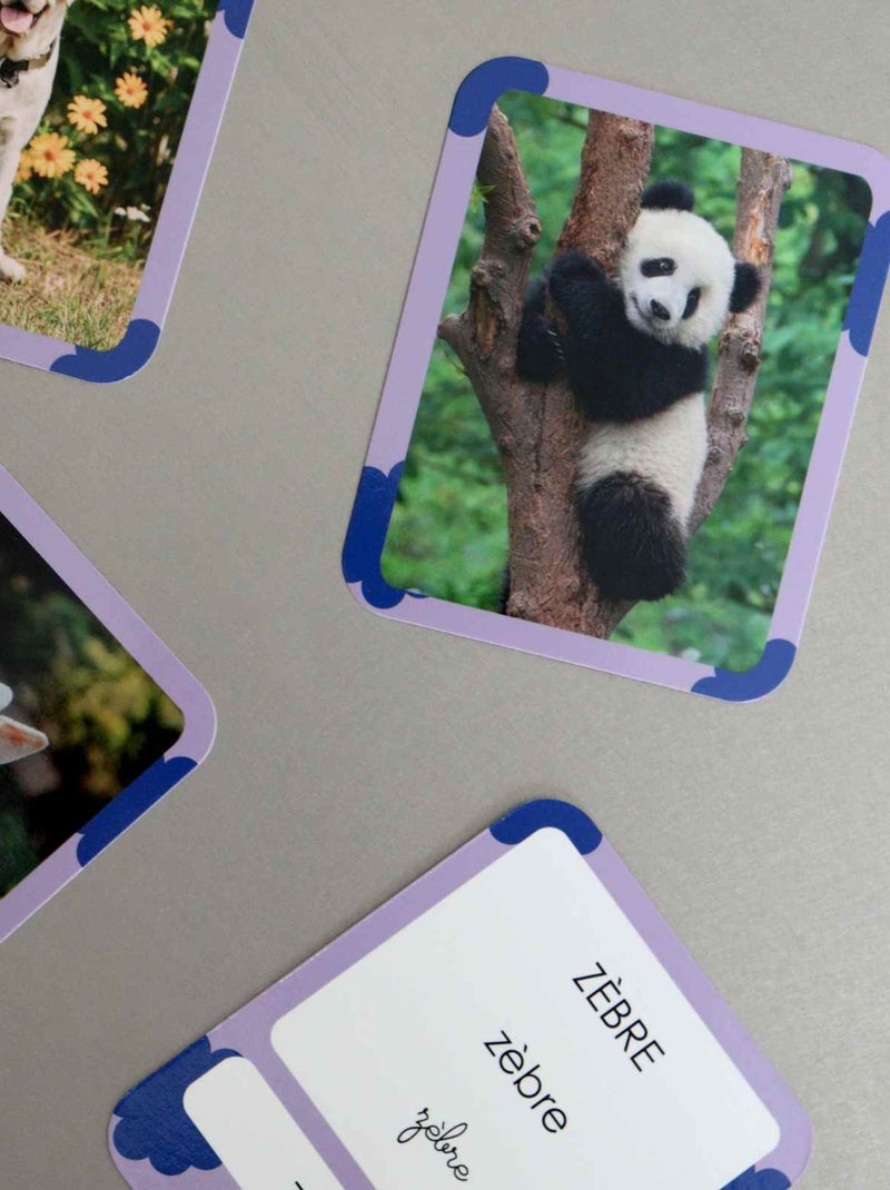 Mes 40 premiers mots: Animaux Blanc Multicolore - Kiabi