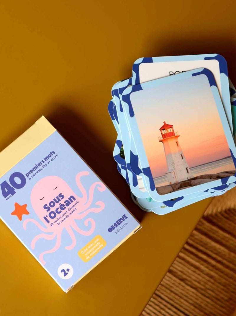 Mes 40 premiers mots: Mers & Océans Blanc Multicolore Bleu - Kiabi