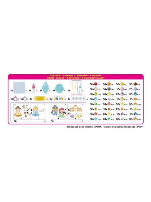 Mes accessoires de princesses disney - Aquabeads - Kiabi