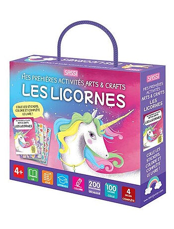 Mes premières activités Arts & Crafts, Les licornes Sassi Junior