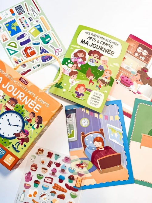 Mes premières activités Arts & Crafts, Ma journée Sassi Junior - Kiabi