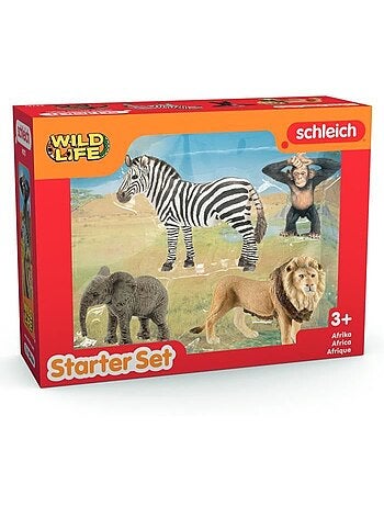 Mes premiers animaux d'afrique, figurines d'animaux, schleich 42721 wild life, dès 5 ans