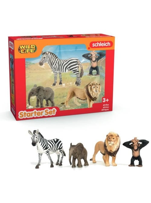 Mes premiers animaux d'afrique, figurines d'animaux, schleich 42721 wild life, dès 5 ans - Kiabi