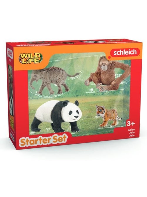 Mes premiers animaux d'asie, figurines d'animaux, schleich 42736 wild life, dès 5 ans - Kiabi