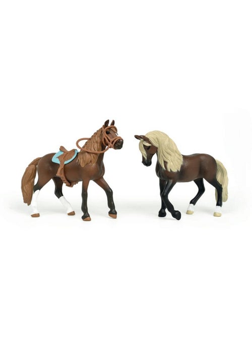 Mes premiers chevaux paso péruvien, figurines 2 chevaux, schleich 42738 horse club, dès 5 ans - Kiabi