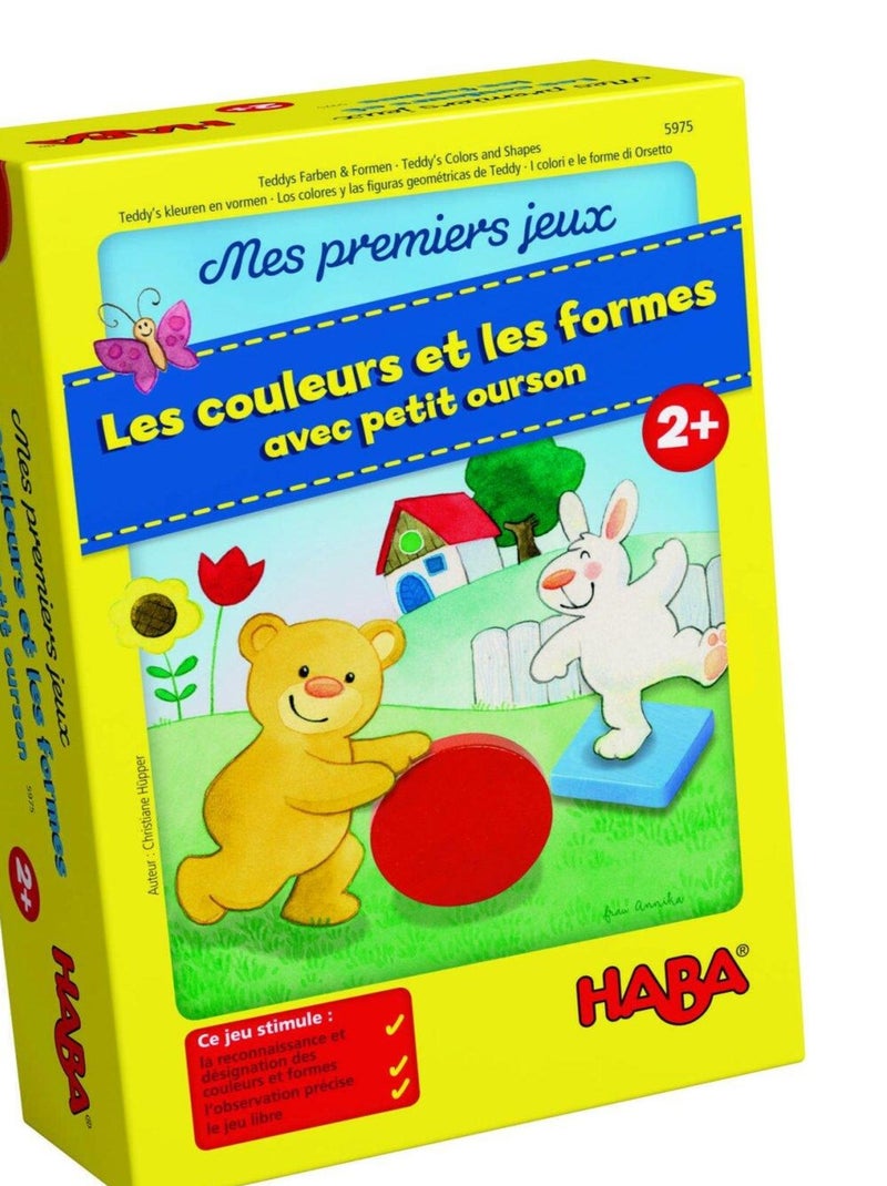 Mes premiers jeux : Couleurs et formes avec petit ourson N/A - Kiabi