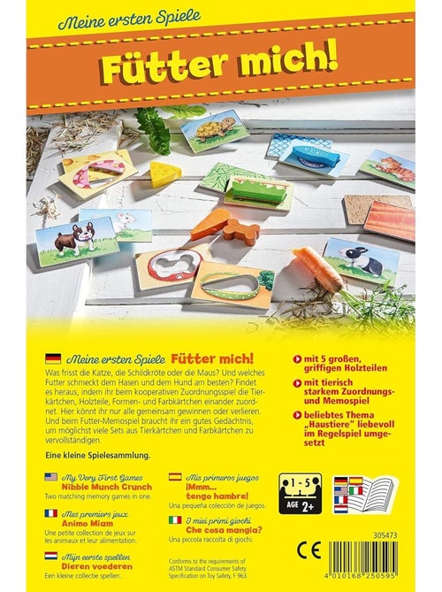 Mes premiers jeux – Nourrit-moi - Jeu de mémo - Kiabi