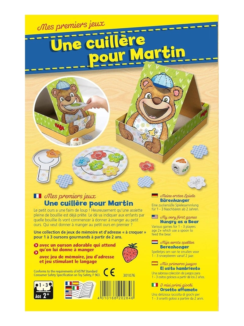 Mes premiers jeux – Une cuillère pour Martin - Jeu de société enfant Multicolore - Kiabi