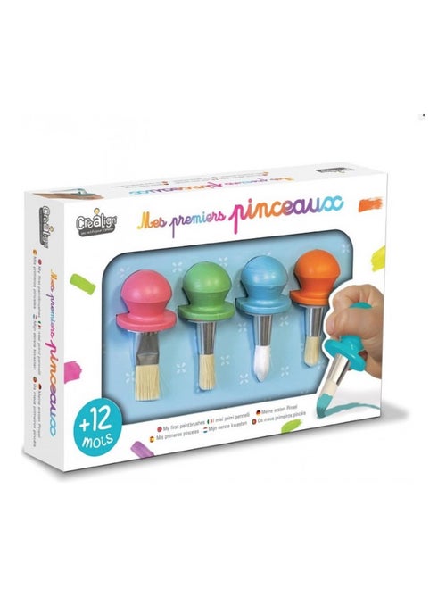 Mes premiers pinceaux - 4 pcs - Kiabi