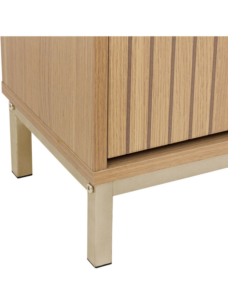 Meuble à chaussures 3 compartiments avec séparateurs TASSO Beige - Kiabi