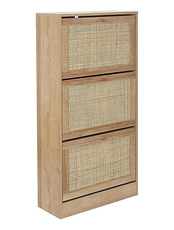 Meuble à chaussures 3 portes Bali