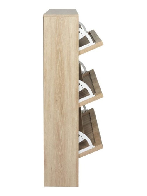 Meuble à chaussures 3 portes KLAUS - Kiabi