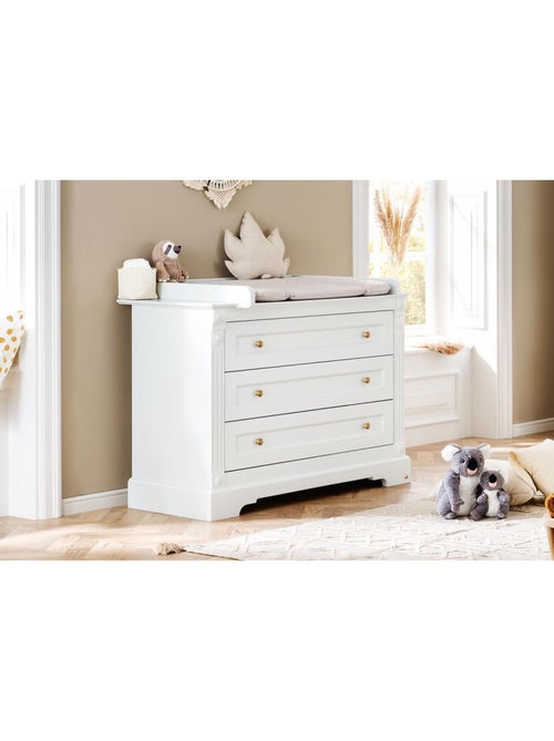 Meuble à langer emilia gold large - édition limitée - Kiabi