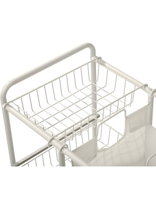 Meuble à linge 2 compartiments et 3 paniers LINEA - Kiabi
