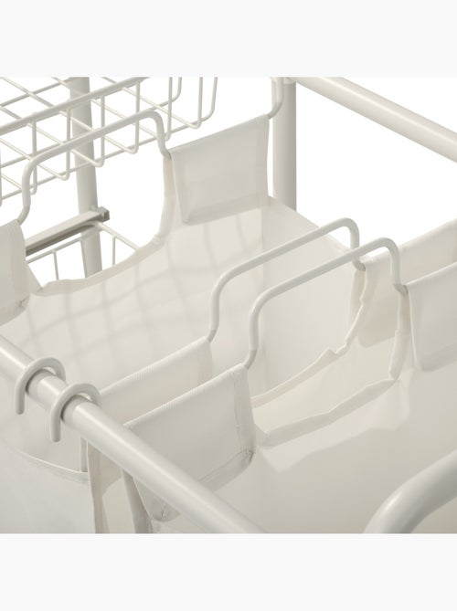 Meuble à linge 2 compartiments et 3 paniers LINEA - Kiabi
