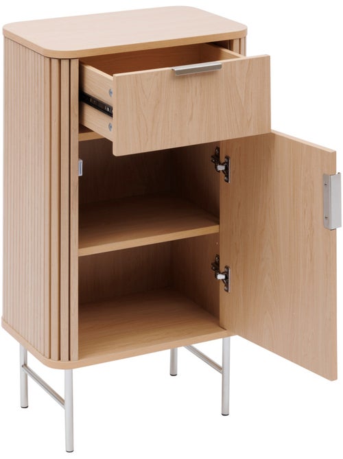 Meuble bas de salle de bain 1 porte LIORA - Kiabi