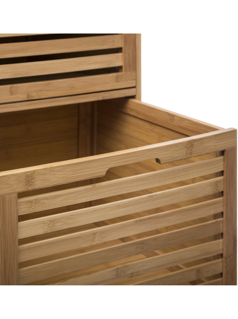 Meuble colonne 3 tiroirs SICELA Beige - Kiabi