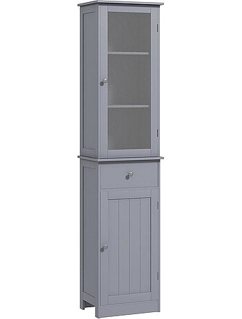 Meuble colonne de salle de bain multi-rangement