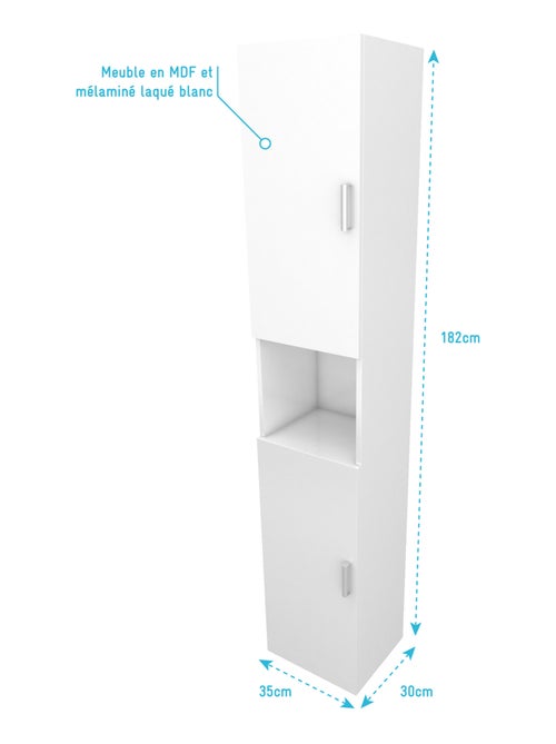 Meuble colonne Eco 35 - Kiabi