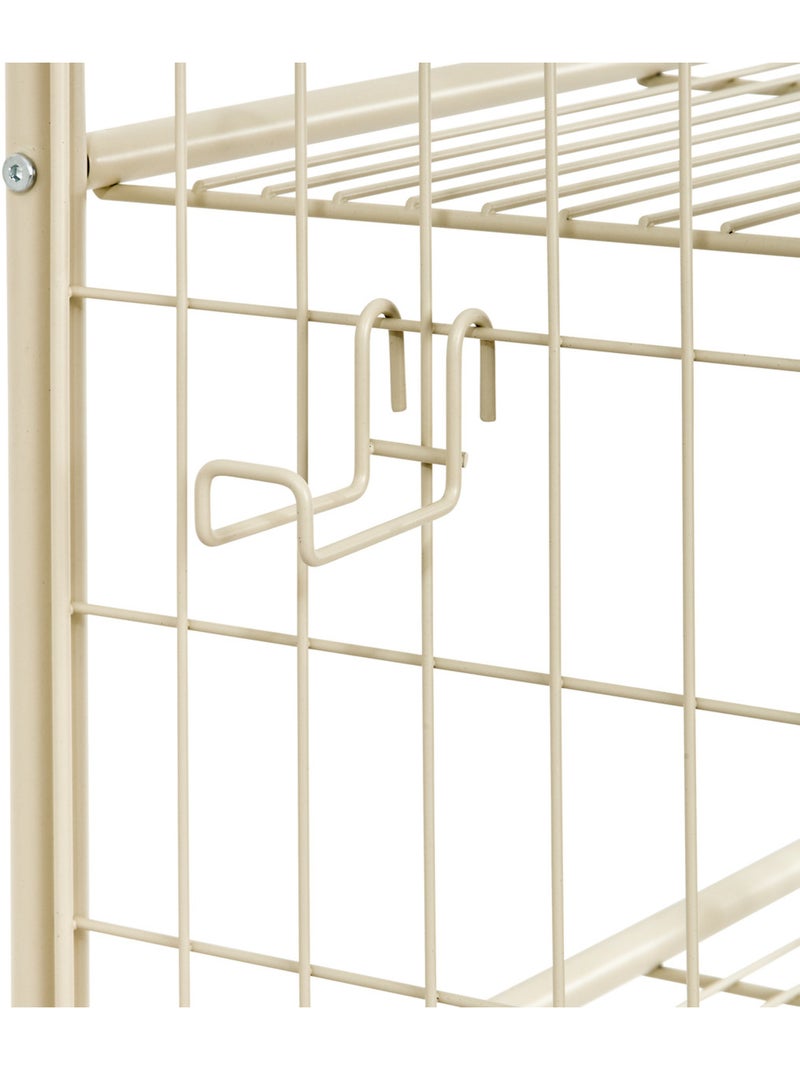 Meuble de Buanderie en Acier LINEA Beige - Kiabi