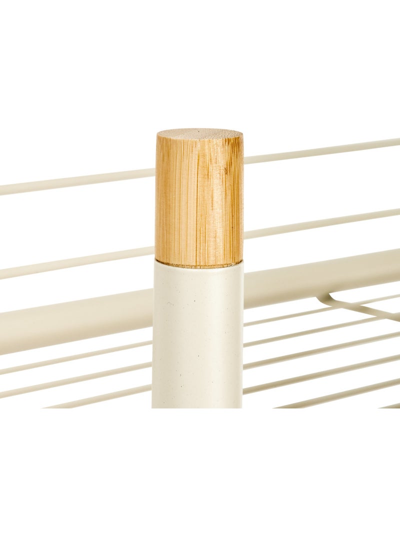 Meuble de Buanderie en Acier LINEA Beige - Kiabi