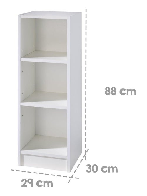 Meuble de rangement 3 cases en bois 'Maren' ROBA - Kiabi Meuble de rangement 3 cases en bois 'Maren' ROBA - Kiabi
