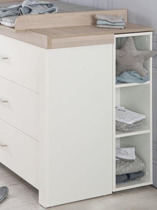 Meuble de rangement 3 cases en bois ROBA - Kiabi