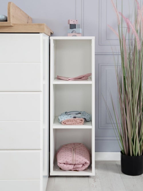 Meuble de rangement 3 cases en bois ROBA - Kiabi