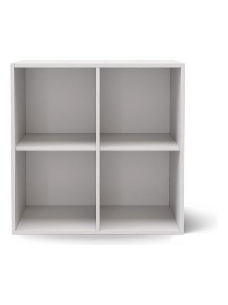 Meuble de rangement 4 cases Kenan - AKITEN RETAIL Blanc - Kiabi