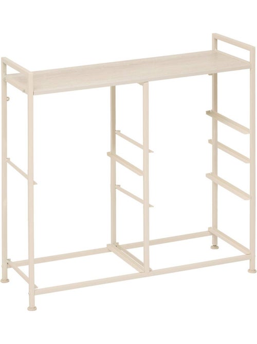 Meuble de rangement 5 tiroirs en acier et tissu TISSA - Kiabi Meuble de rangement 5 tiroirs en acier et tissu TISSA - Kiabi