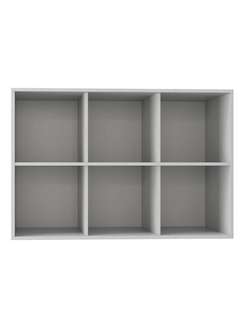 Meuble de rangement 6 cases Kenan - AKITEN RETAIL Blanc - Kiabi