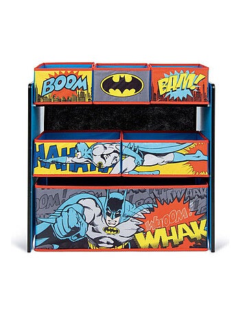 Meuble de rangement 6 paniers En Bois BATMAN - 62X30X60CM