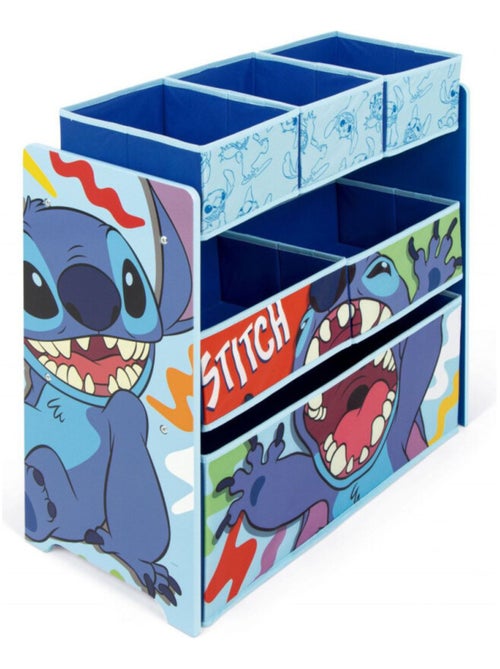 Meuble de rangement 6 paniers En Bois STITCH - 62X30X60CM - Kiabi