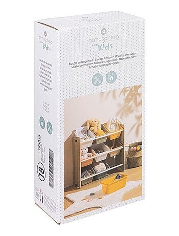 Meuble de rangement 9 bacs Play