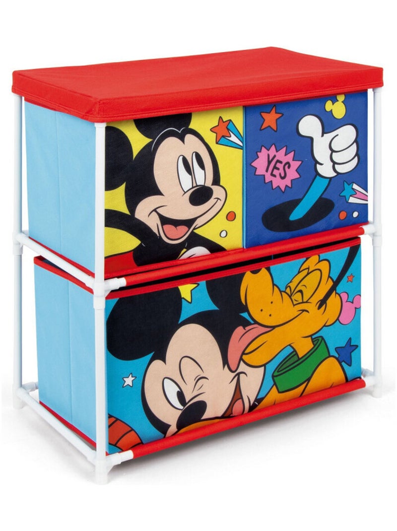 Meuble de rangement à 3 paniers - Disney Minnie Rose - Kiabi
