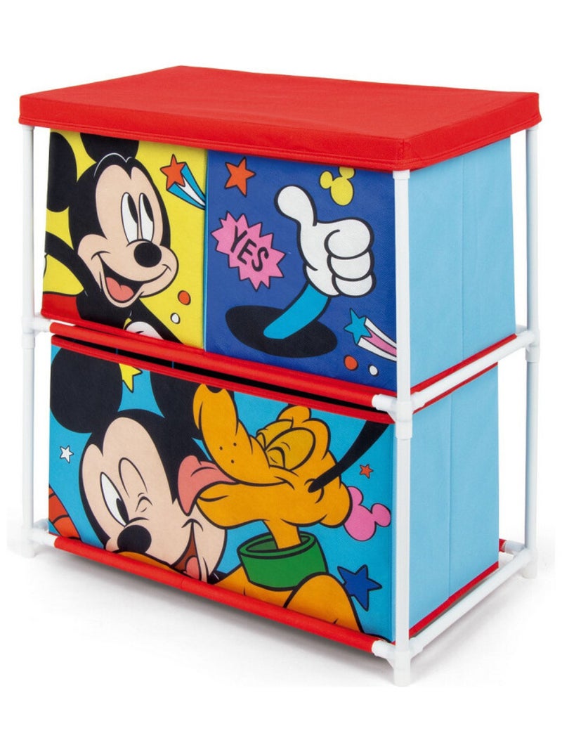 Meuble de rangement à 3 paniers - Disney Minnie Rose - Kiabi