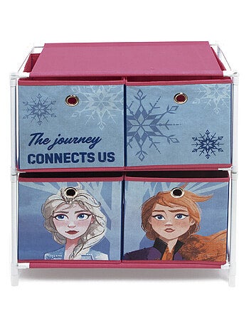 Meuble de rangement à 3 paniers - La Reine des Neiges II
