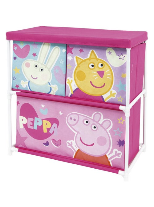 Meuble de rangement à 3 paniers - Peppa Pig - Kiabi