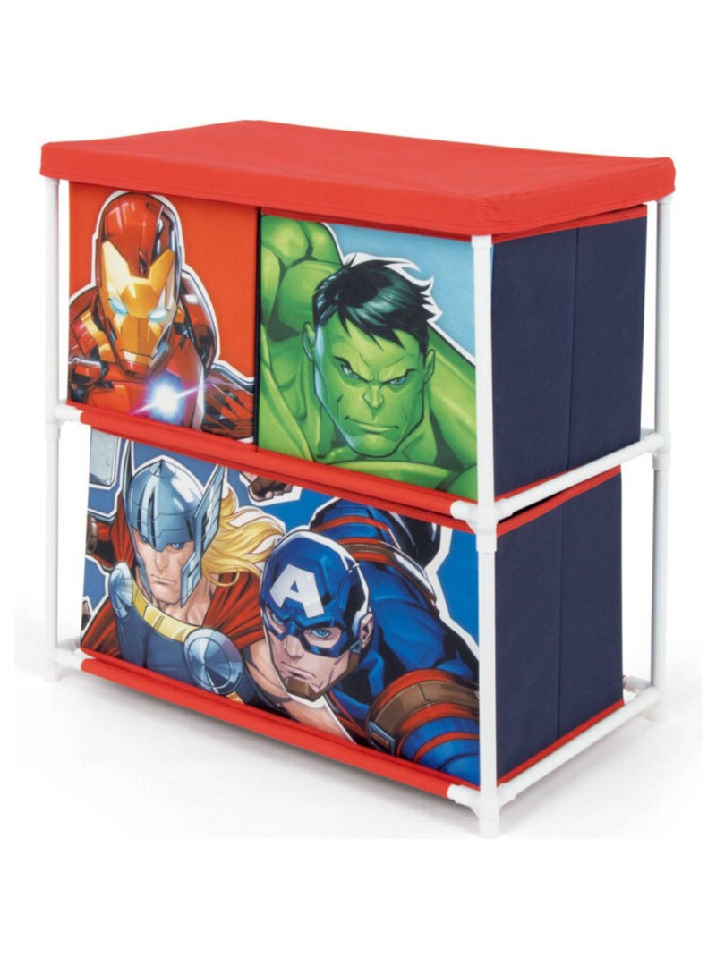 Meuble de rangement à 3 paniers Avengers Multicolore - Kiabi