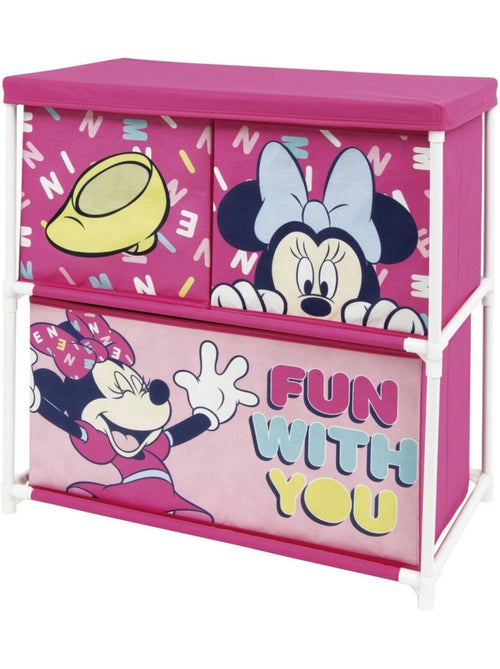 Meuble de rangement à 3 paniers Disney Minnie - Kiabi
