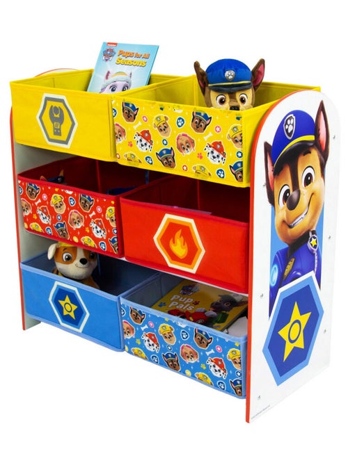 Meuble de Rangement à 6 paniers - Pat'Patrouille Badges- Haut 63 cm - Kiabi