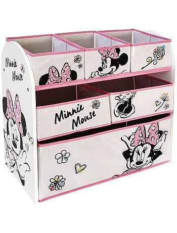 Meuble de Rangement à 6 paniers Disney Minnie